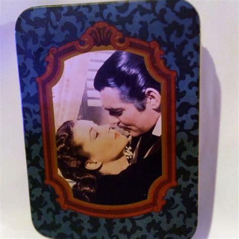 Vintage 4 Inch X 3 Inch Gone With the Wind Mini Lunch Box